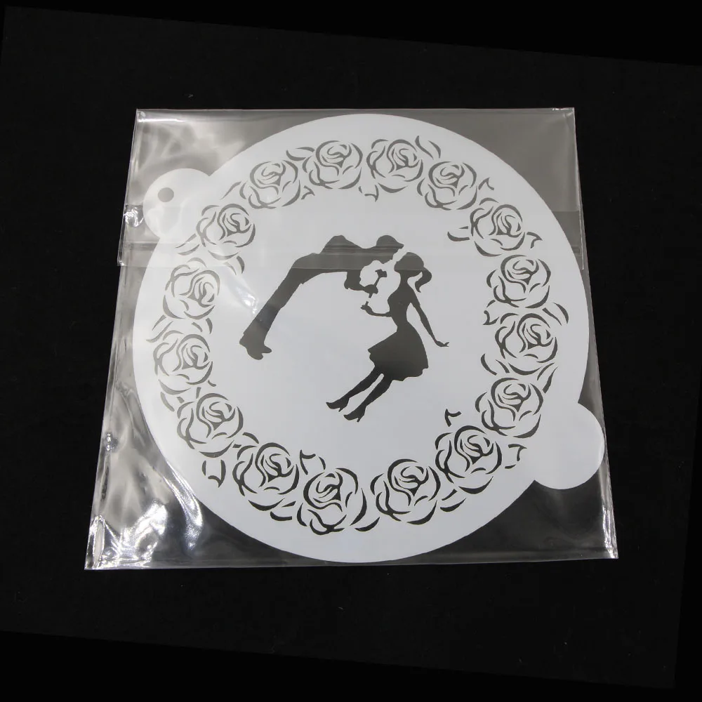 1 шт. полупрозрачный дизайн для украшения торта|stencil paper|girl mp3stencil template |