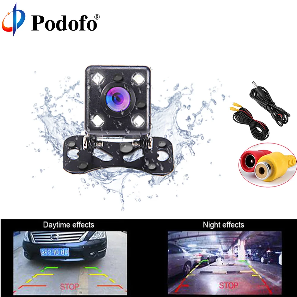

AMPrime Car Rear View Camera 170 Degree Reverse Backup Parking Cameras with IR Night Vision Parking System Parktronic Car Covers