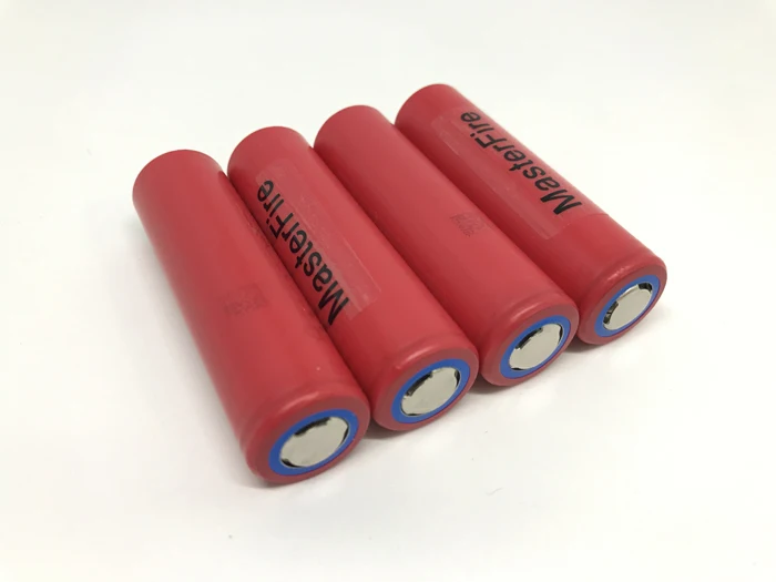 

4pcs/lot New Original Sanyo 18650 NCR18650GA 3.7V 3500mAh Rechargeable Battery Lithium Batteries 10A Discharge