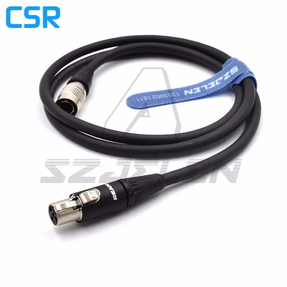 Sony/ ARRI AMIRA camera Hirose 4 pin 12V Выход мощности на mini xlr для tvlogic 056/058/ 074|Соединители| |