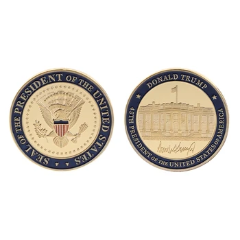 

Non Currency Coin High Quality Collection Coin Commemorative Coin US 45th President DOnald Trump Collection Arts Gifts Souvenir