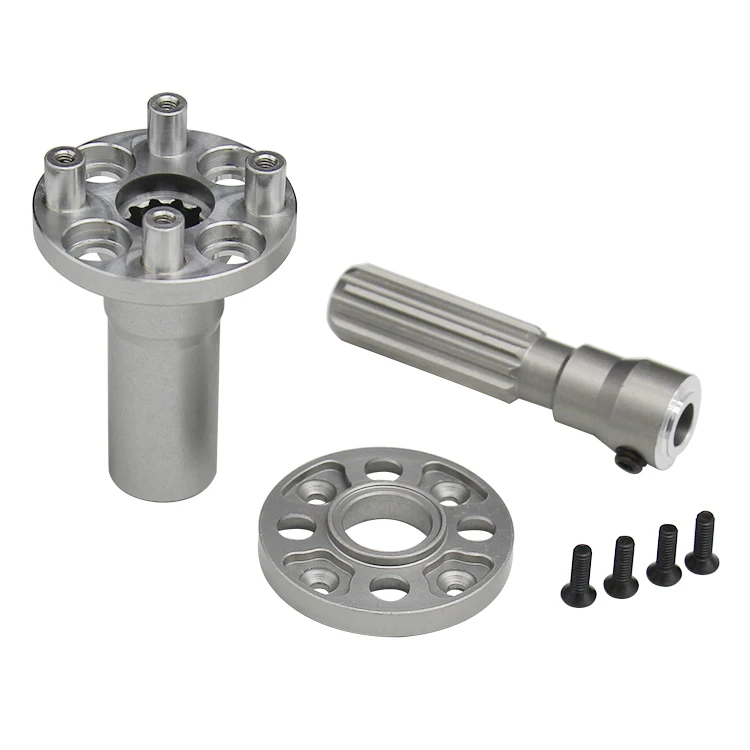 upgrade heavy duty splined star drive center front drive shaft assembly with Planetary Gear Housing for Traxxas UDR