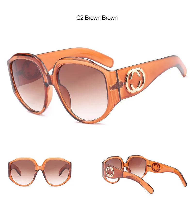 2018 Square Oversized Women Sunglasses (10)