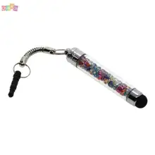 2 шт Кристальный сенсорный экран емкостный стилус для iPhone4S 4 для samsung для мобильного телефона