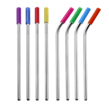 Reusable Stainless Steel Straws Set