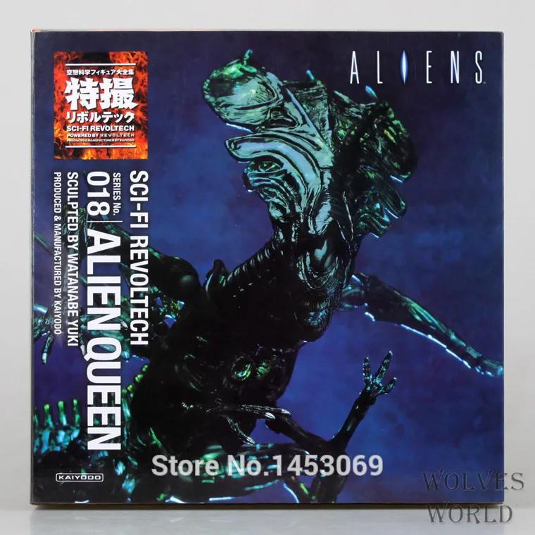 SCI-FIRECOLTECK пришельцы серии № 018 Alien queen, движущаяся фигурка, Коллекционная модель, игрушка KT4197