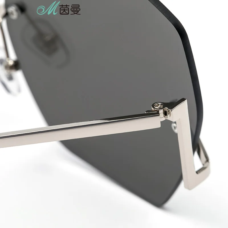 INMAN 2019 Metal Frame Light Silver Color Sexangle Shape UV Sunlight Protect Sunglasses INMAN 2019 Metal Frame Light Silver Color Sexangle Shape UV Sunlight Protect Sunglasses
