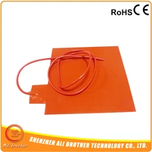 Заказная силиконовая Горячая кровать/кровать с подогревом для 3D-принтера 1000x1000 мм