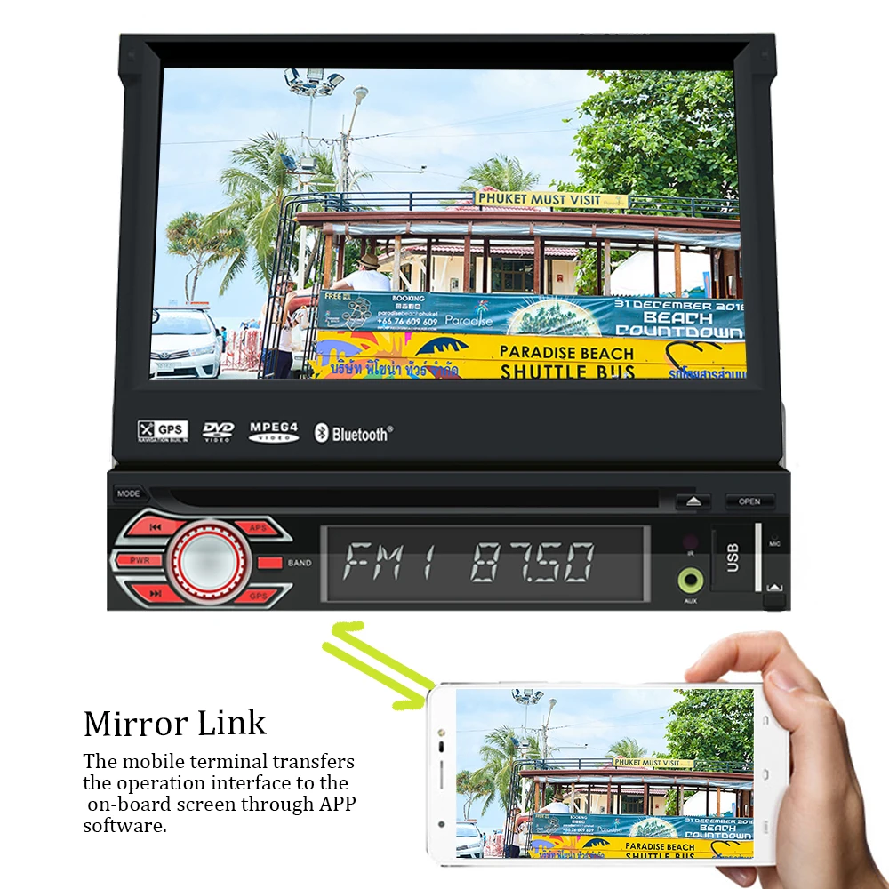 Flash Deal 7 inch 1 Din Android 9.1 Car DVD Player Stereo Radio GPS Navigation 2GB+16GB Quad Core Car Multimedia Player Steering wheel RDS 4 Flash Deal 7 inch 1 Din Android 9.1 Car DVD Player Stereo Radio GPS Navigation 2GB+16GB Quad Core Car Multimedia Player Steering wheel RDS 4