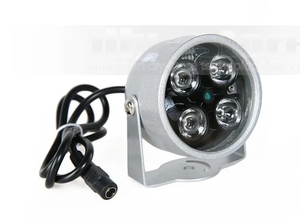 DIYSECUR 4LED инфракрасный ночное видение ИК свет осветитель лампы 50 м для IP CCTV CCD камера