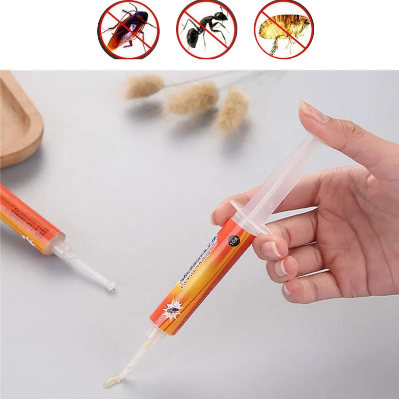 

1Pcs Kill Cockroach Pen Ant Cockroach Capture bait Kill Except Cockroach Pen Household Kill Medicine