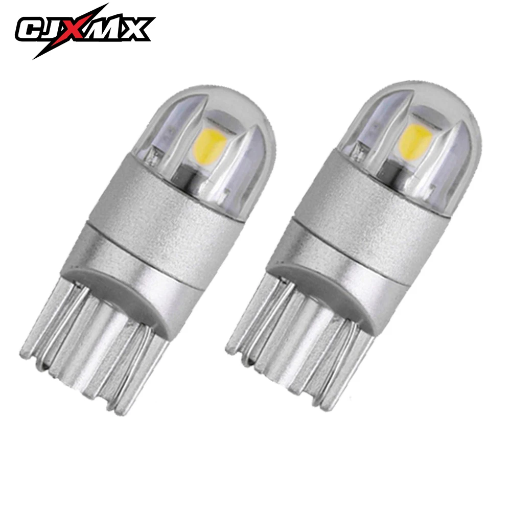 

2X T10 w5w LED Bulb 3030 SMD 168 194 Car Clearance Lights Reading Lamp Wedge Parking Light 12V Auto Bulb 6000K White Car Styling