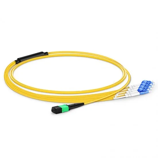 

5m MPO Patch Cable Female to 6 LC UPC Duplex 12 Fibers Patch cord 12 Cores Jumper Single Mode
