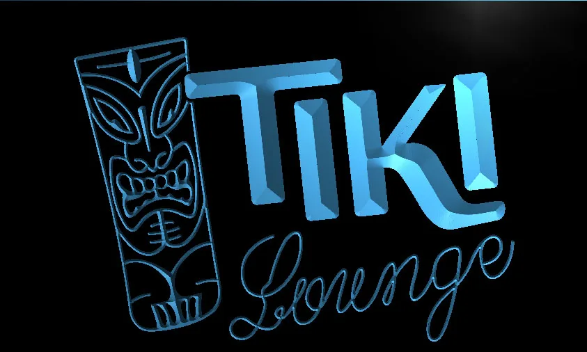 S002 Tiki маска для бара паба светодиодная неоновая световая вывеска | Дом и сад