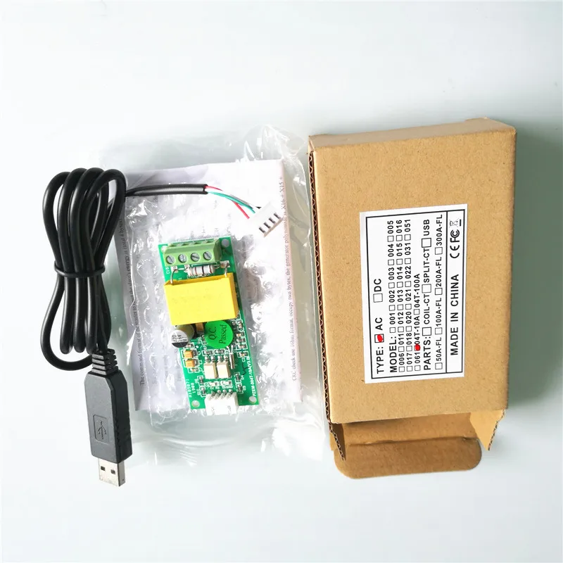 PZEM-004T ttl Modbus Мощность энергии Ватт метр AC 220V 0-10A электричество Вольт Ампер Вт кВтч вольтметр с usb-кабелем новая версия