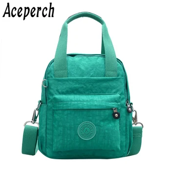 

ACEPERCH Girl Backpack Nylon Canta Multifunction Shoulder Bags Women Famous Brands Designer Mochila Feminina Bolsa sac a Main