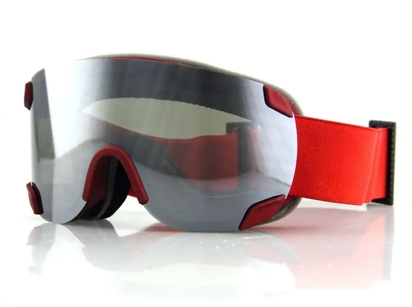 Men and women Ski mask Red Cool lens High quality discount ski goggles