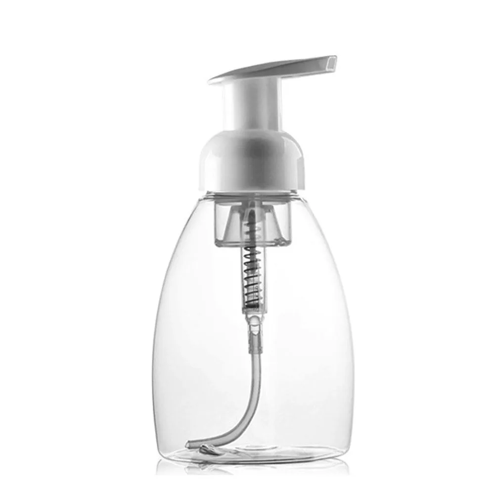 250ml Empty Foaming Bottle Press Foam Bottle Facial Cleanser Shampoo