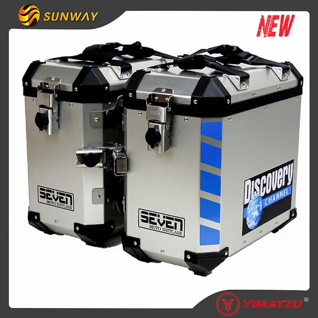 SUNWAY 36L New Model Motorcycle Cargo Box Motorcycle Luggage Box