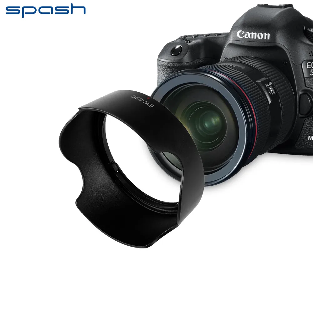 spash EW 63C Mount Flower Petal Lens Hood for Canon EF S 18