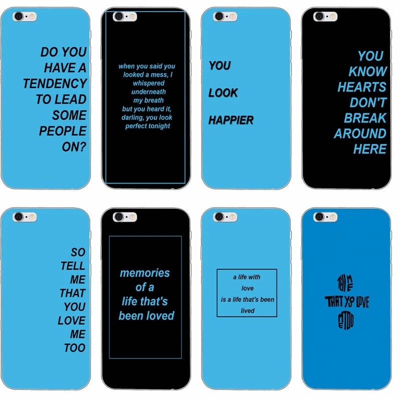 

popular singer ed sheeran lyrics slim Soft phone case For Huawei Honor 7 4c 5x v8 Mate 7 8 9 P7 P8 P9 P10 Lite plus 2017 Y6 Pro