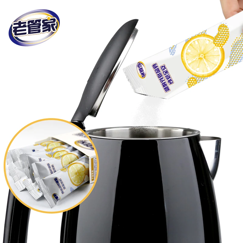 

10Pcs Citric Acid Food Grade Drinking Machine Accessories Tea Scale Cleaner Portable Descaling Agent Electric Kettle Supplies