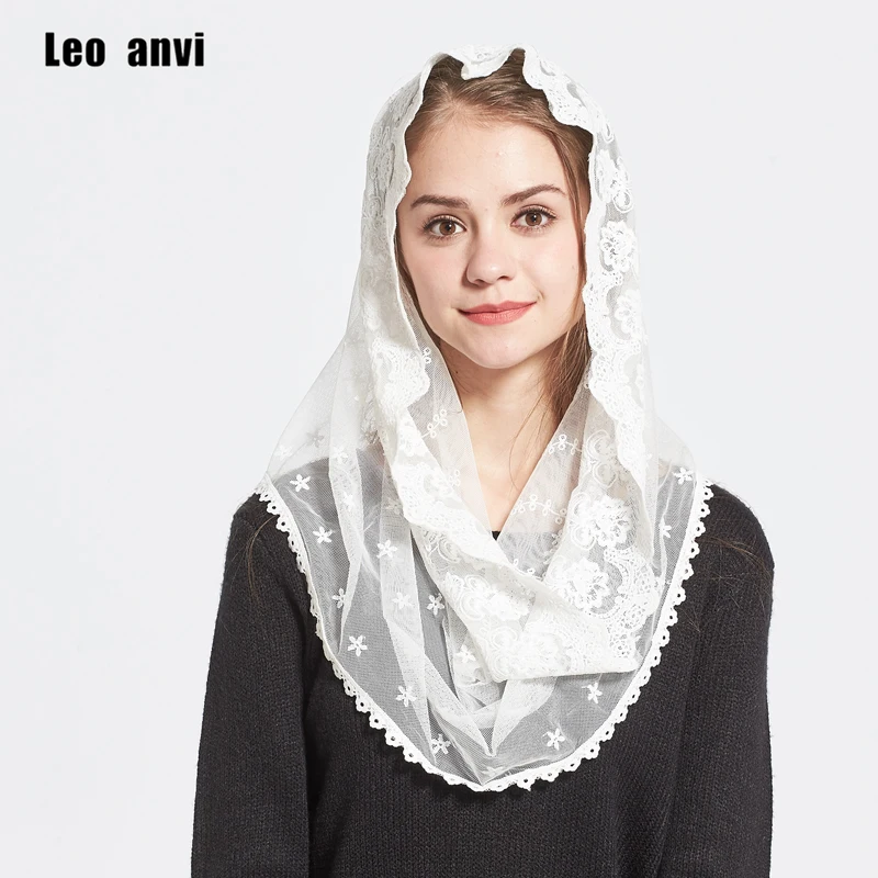 Модная Кружевная повязка на голову Leo anvi платок Женская бандана бесконечность