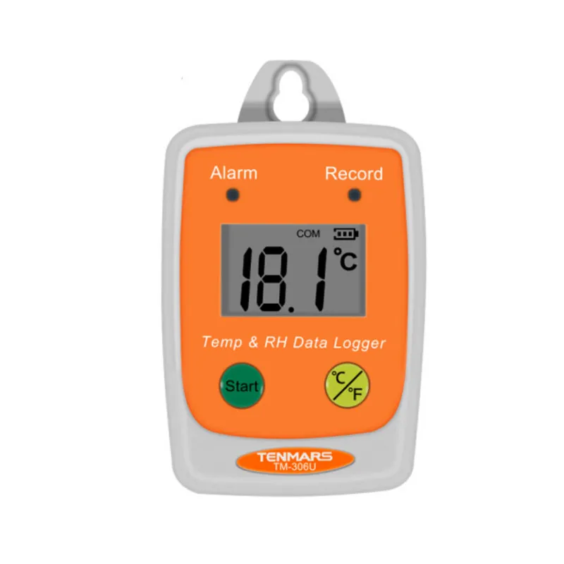 TENMARS TM-306U Temperature Datalogger Monitoring Storage Temperature Meter up to 50000 Records