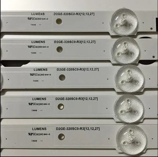 

650mm LED Backlight Lamp strip 9 leds For UA32F4088AR\AJ\ UA 2013SVS32H D2GE-320SC0 32 inch LCD Monitor High light 5 pcs