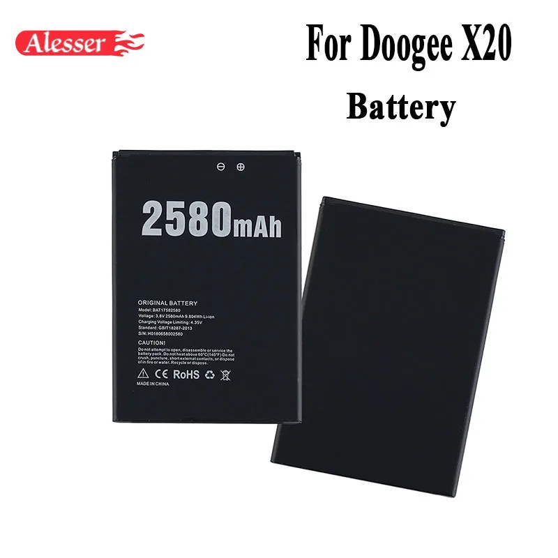 Doogee x20 аккумулятор