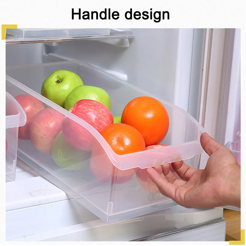 

Economical Wheeled Storage Box Fruit Vegetable Plastic Storage Containers for Refrigerator ds99