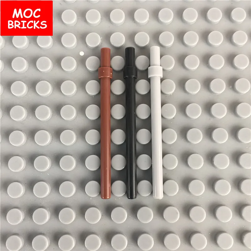 Конструктор MOC 10 шт./лот коричневый черный светло серый брусок 6 дюймов с толстым