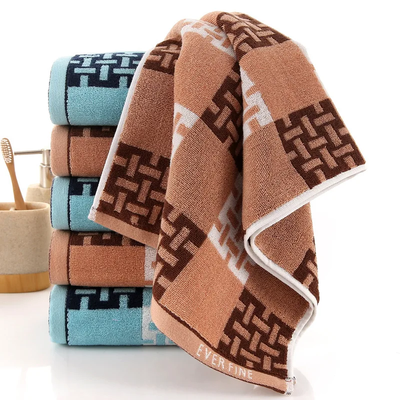 

Cotton 32 Jacquard Adults Increase Thickening Washcloth Bathroom Bath Towel Morning Washing Towels Gym Yoga Sports Towels