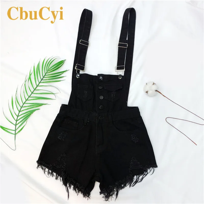 Размера плюс летние комбинезоны джинсовые короткие для женщин salopette femme en jean