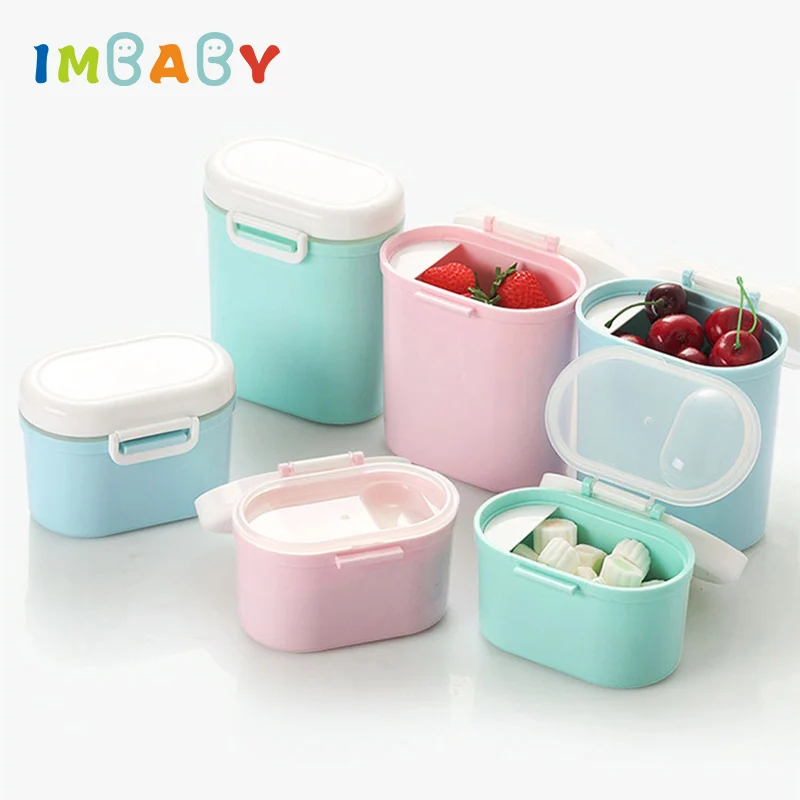 

IMBABY Baby Formula Milk Storage PP Box container for mixture powder feeding baby storage of milk pojemnik na mleko Melkpoeder