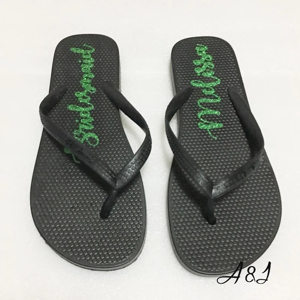 maid of honor flip flops