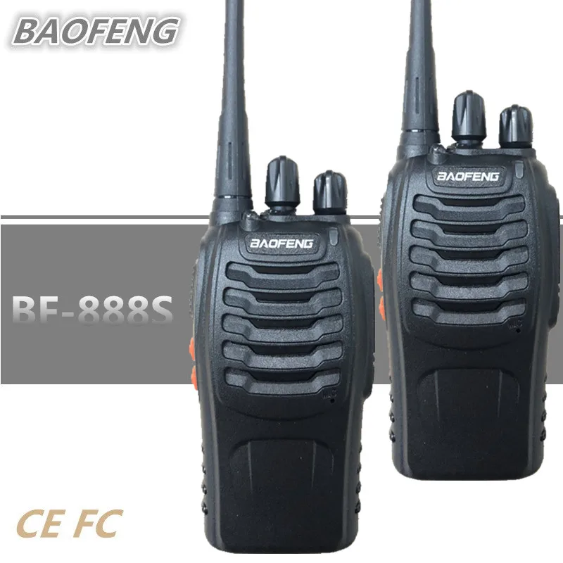 

2PCS Baofeng BF-888S Walkie Talkie UHF BF 888S Portable CB Radio Ham Radio Transceiver Baofeng 888s Radio Talkie Comunicador