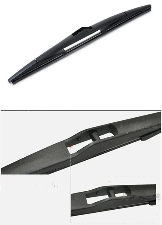 12" Rear Window Rubber Windscreen Wipers Windshield Wiper Blades For
