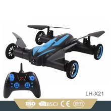 2 4G 6CH 6axis LH X21 rc flying car with camera rc drone with WIFI FPV