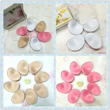 1 пара женской одежды аксессуары купальник бюстгальтер вкладыши бюстгальтер ярких цветов белый телесный черный бюстгальтер вставки колодки