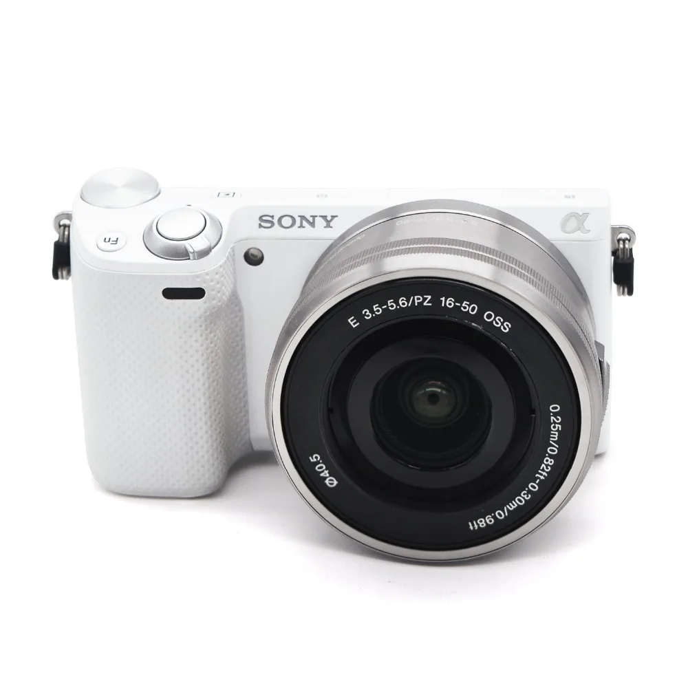 Б/у Sony NEX-5R 16 1 MP беззеркальная цифровая камера с объективом 18-55 мм и 3-дюймовым