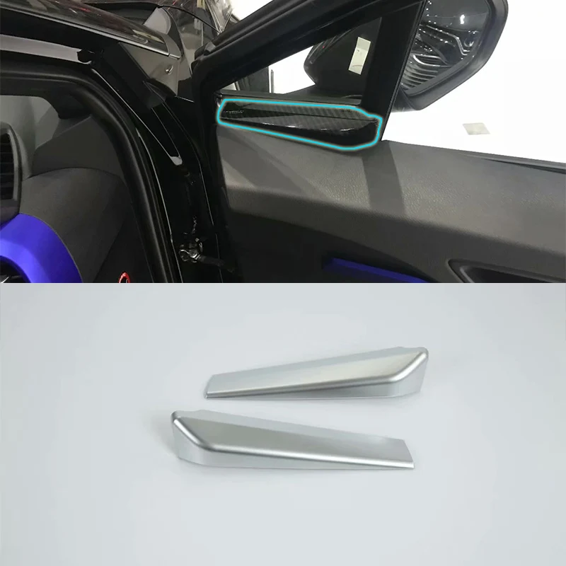 

ABS matte Interior accessories inner A pillar cover Car Styling For TOYOTA CH-R 2018