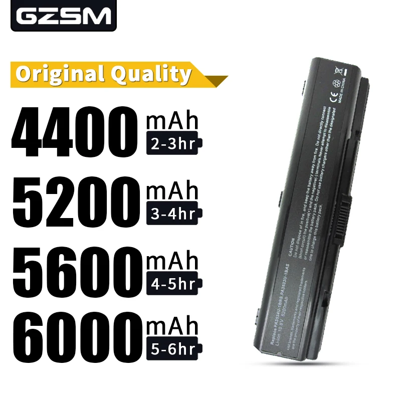 Продажа HSW Новый аккумулятор для ноутбука Toshiba pa3534u PA3534U 1BAS батарея PA3534U 1BRS A300 A500 L200 L300 L500 L550 L555 ноутбук батарея