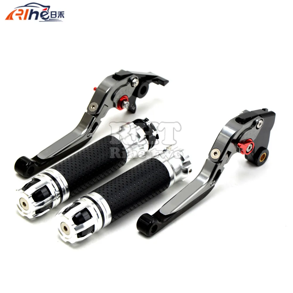

Handlebar Motorcycle Handle Bar Grips Adjustable Clutch Brake Levers For HONDA CBR 1000 RR  / FIREBLADE 2004 2005 2006 2007