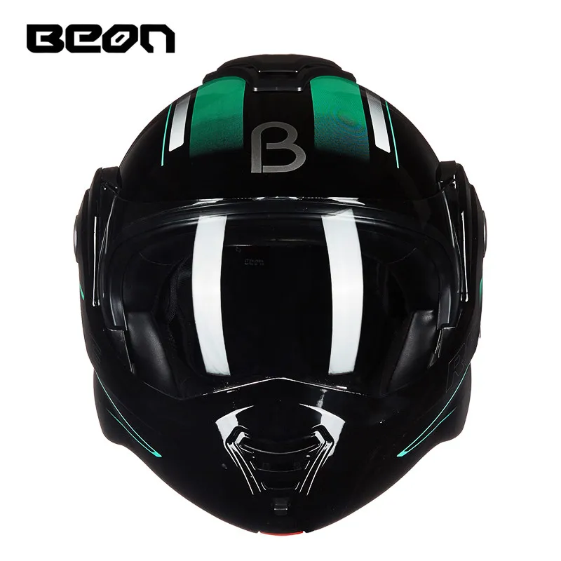 

Beon Motorcycle Cool Dual 180 Degrees Flip up Helmet Winter Moto Personality ATV Motocross Helmets Men Women Motorbike Helmets