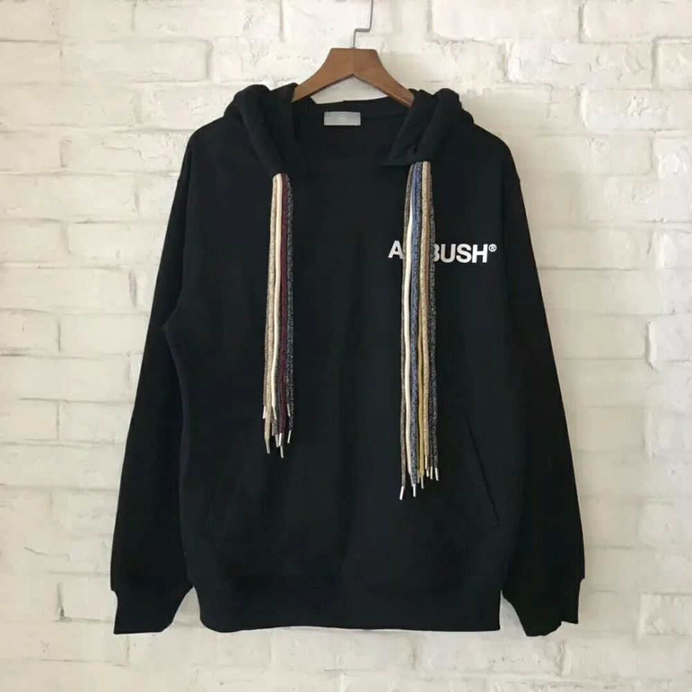 2018 TOP Kanye West Season 5 OVERSIZE Men Hoodie Pullover hip hop Justin Bieber Drawstring Casual Sweatshirt black white RED