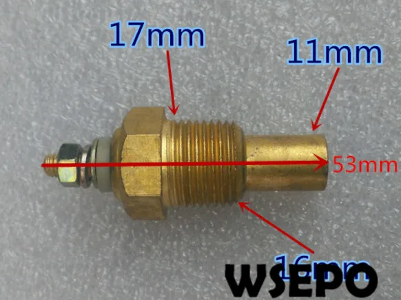 OEM КАЧЕСТВО! Температура воды Сенсор подходит для Weichai K4100/4102 дизельный двигатель с водяным, 30KW генератор Запчасти