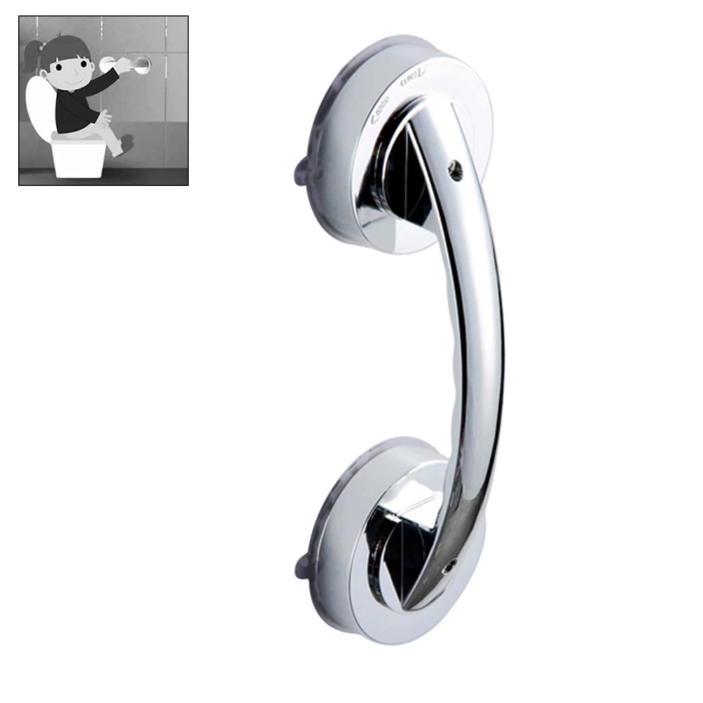 

Suction Cup Grab Bar Handle Strong Sucker Hand Grip For Elder Children Bathroom Shower Safety Handrails Bathroom Accessories