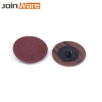 

10Pcs 3" Type R Roll Sanding Roloc Discs Polishing Pad 24 ~ 320 Grit Abrasive Tools For Metalworking Woodworking