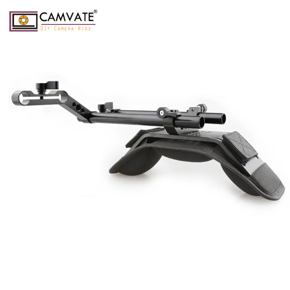  CAMVATE Z Shaped Best Cheap DSLR Shoulder Rig For Camera C1765 camera photography accessories